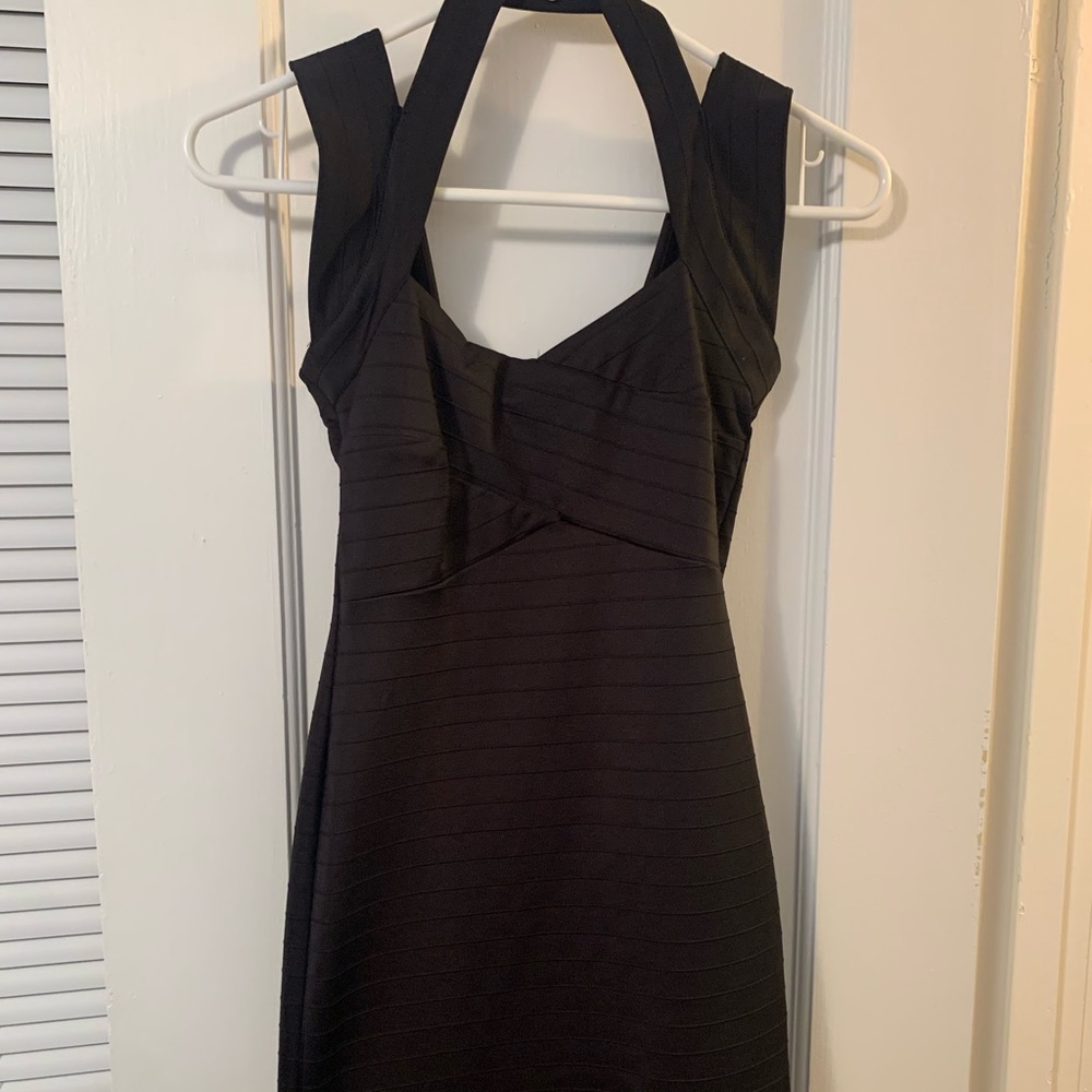 black dress